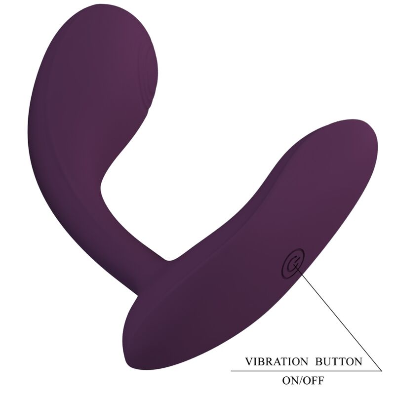 Pretty Love - Baird G-Spot 12 Vibrationen Wiederaufladbar Lila App