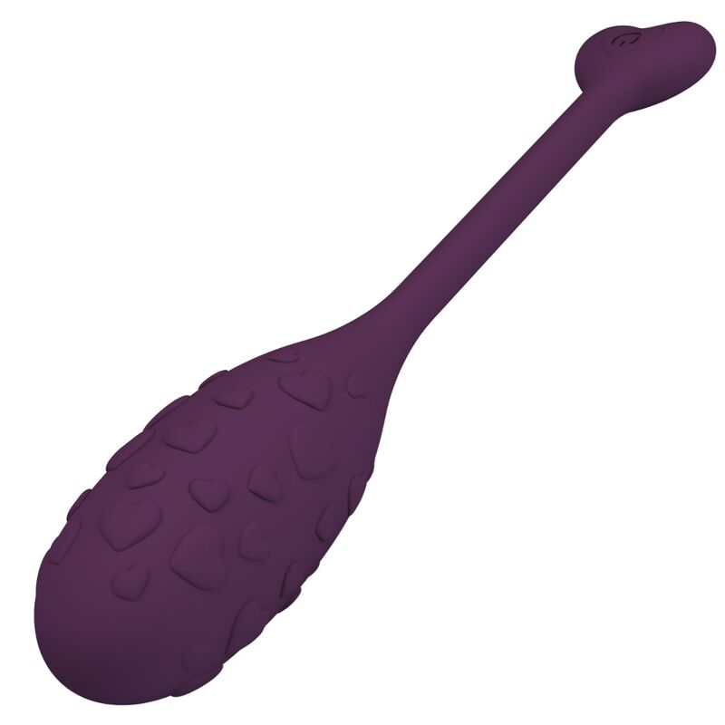 Pretty Love - Fisherman App-Controlled Vibrating Egg Purple