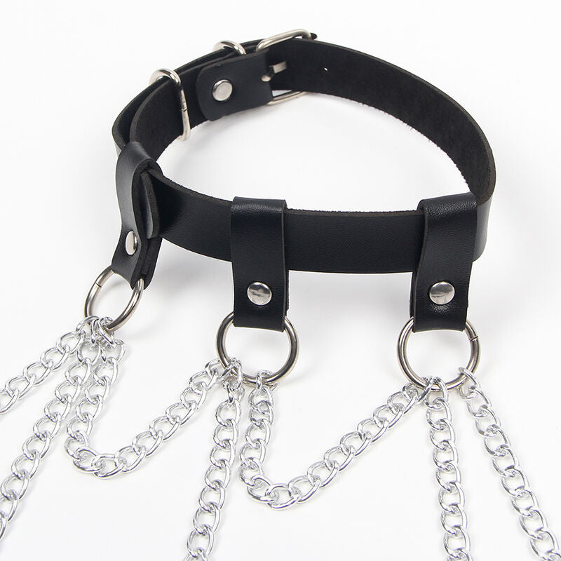 Subblime - Full-body harness with star chain detail One size