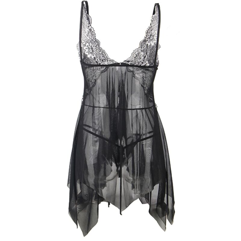 Sublime - Babydoll fabric tulle bust lace L/XL