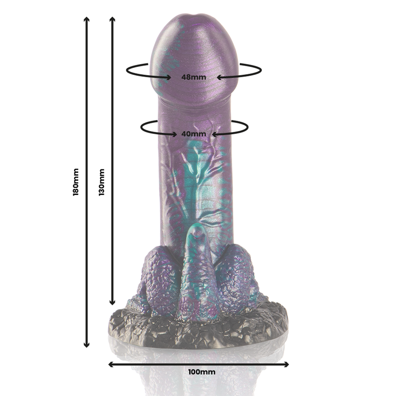Epic - Basilisk Dildo Double Scaled Pleasure, Small Size