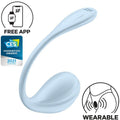 SATISFYER - Smooth Petal G-Point Stimulator Blau