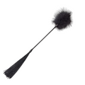 Secret Play - Staubwedel + Schwarze Peitsche