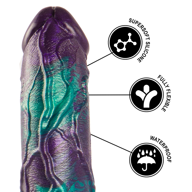 Epic - Basilisk Dildo Double Scaly Pleasure, Large Size