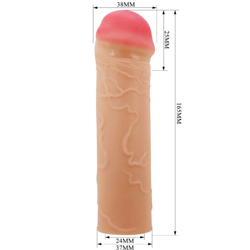 Pretty Love - Nile Penis Extender Sleeve Flesh