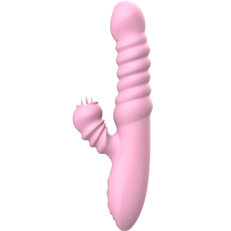 Armony - Multifunktionsvibrator Mit Stimulierender Zunge, Wã„Rmeeffekt, Rosa