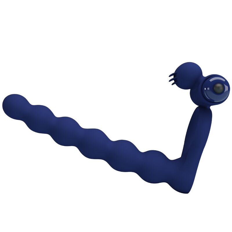 Pretty Love - Ajmal Vibrationsring Mit Stecker Blau