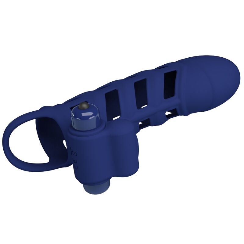 Pretty Love - Altaf Vibratorring Mit Silikonhãœlle Blau