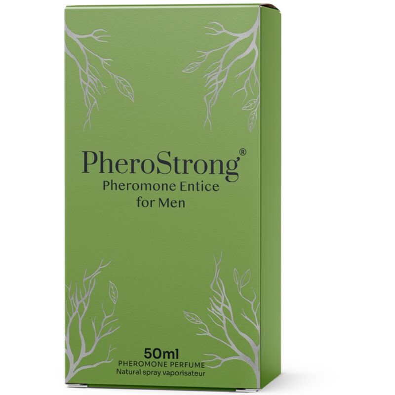 Pherostrong - Pheromon Parfüm Entice für Männer, 50 Ml