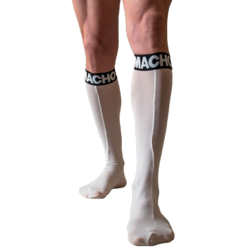 Macho - Dãœnne Socken Einheitsgrã–Sse Weiss
