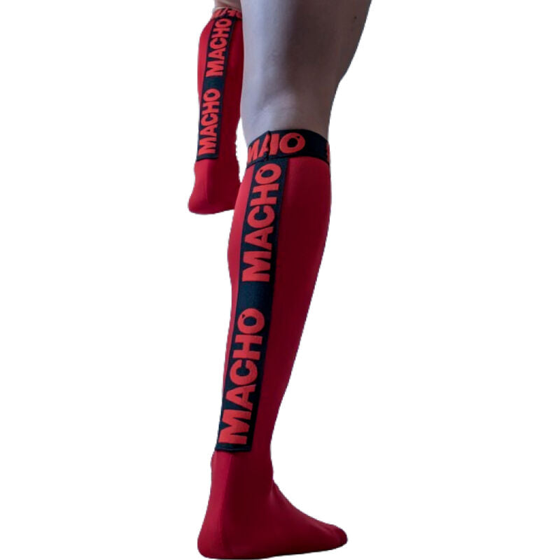 Macho - Dãœnne Socken Einheitsgrã–Sse Rot