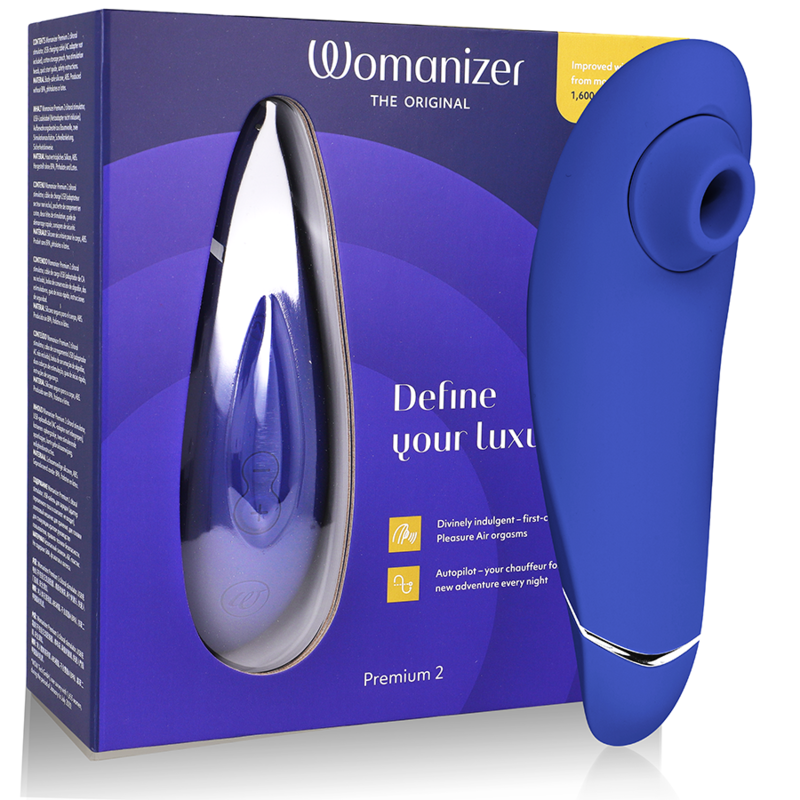 Womanizer - Premium 2 Klitoralstimulator Blaubeere