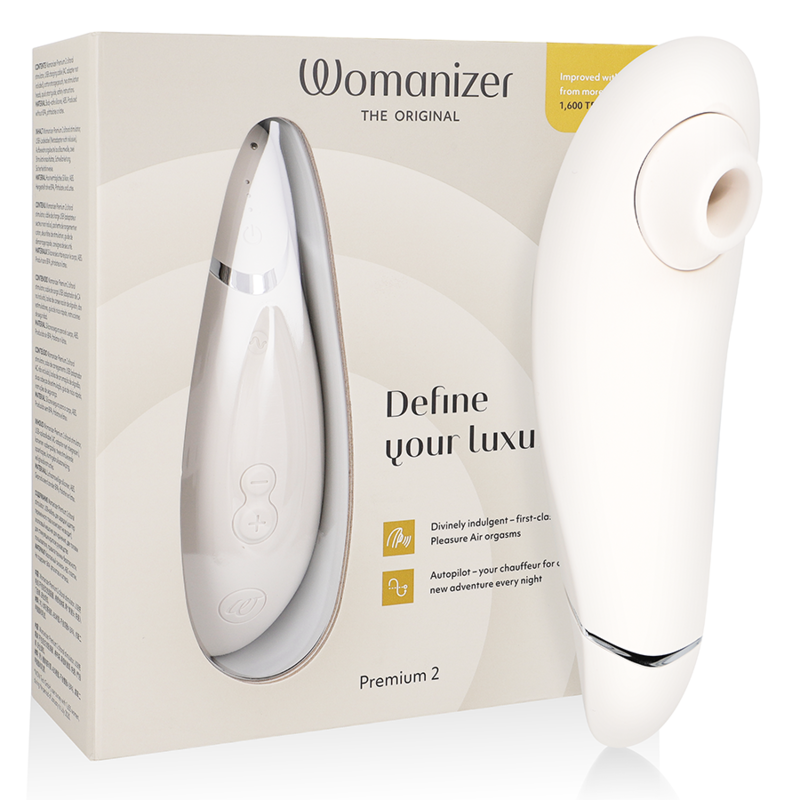 Womanizer - Premium 2 Clitoral Stimulator Warm Grey