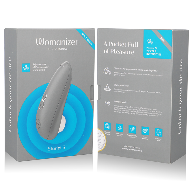 Womanizer - Starlet 3 Klitoralstimulator Grau