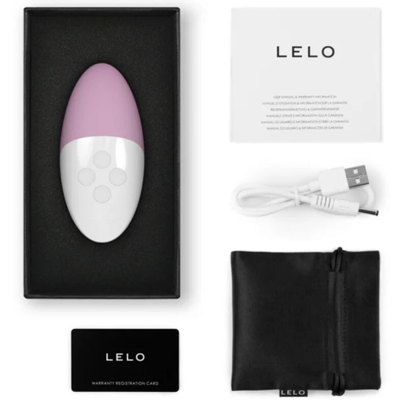 Lelo - Siri 3 Klitoris-Massagegerã„T Weiches Rosa