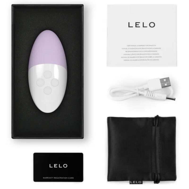 Lelo - Siri 3 Klitoris-Massagegerã„T Calm Lavendel