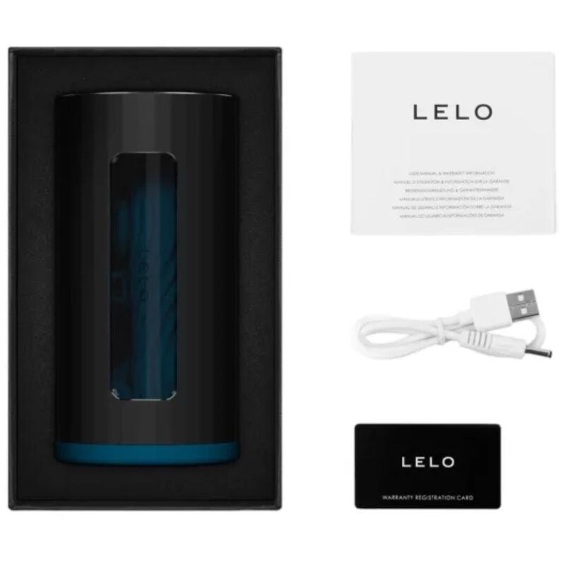 Lelo - F1s V3 Mã„Nnlicher Masturbator, Blau
