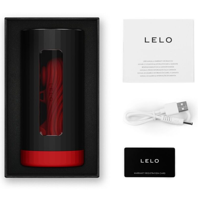 Lelo - F1s V3 Mã„Nnlicher Masturbator Rot Xl