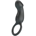 Pretty Love - Trae Vibrationsring Mit Schwarzem Stimulator