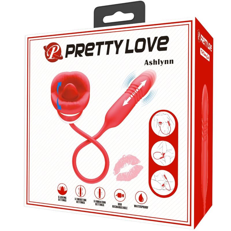 Pretty Love - Ashlynn Masturbator Mund Rot