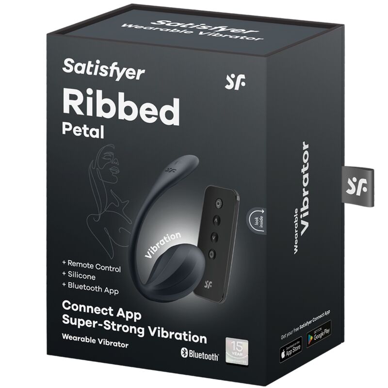 Satisfyer - Ribbed Petal G Point Stimulator Fernbedienung Schwarz Kostenlose App