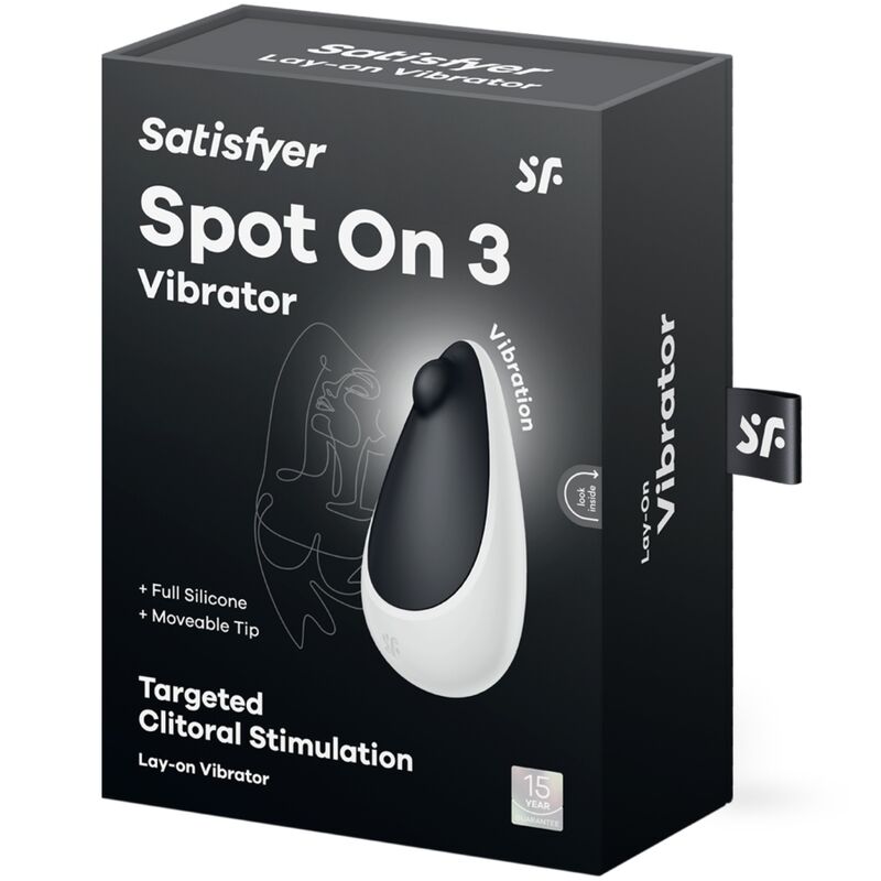 Satisfyer - Spot On 3 Black Clitoral Stimulator