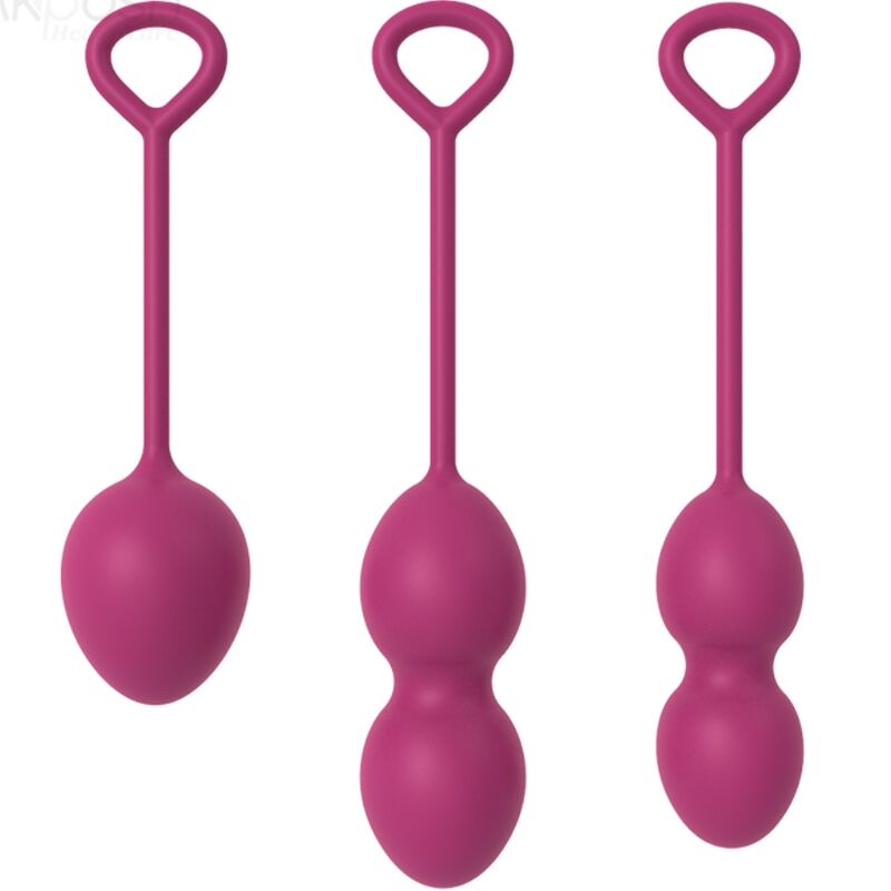 Armony - Anabiosis Vaginal Weights 3 Levels Burgundy