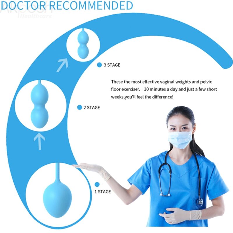 Armony - Anabiosis Vaginalhantel 3 Stufen Blau