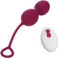 Armony - Blossoms Vaginal Hantel Vibration Fernbedienung 10 Vibrationen Dunkelrot