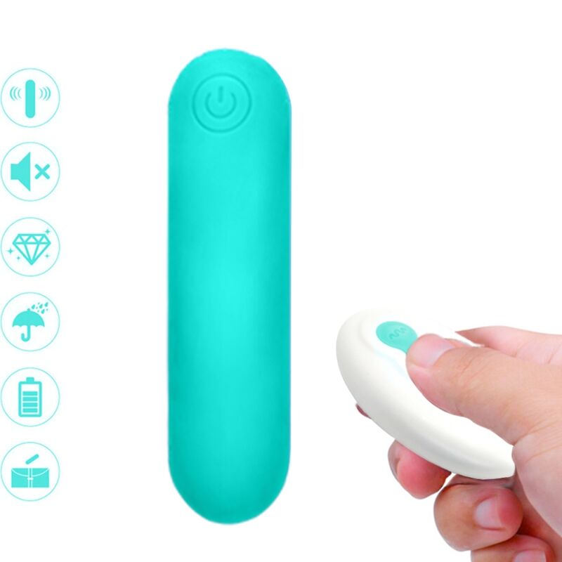 Armony - Splash Joline Vibrator Bullet Silikon Fernbedienung 10 Vibrationen 65 X 15 Cm Grãœn