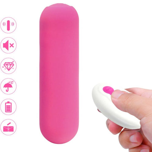 Armony - Splash Joie Vibrator Bullet Silikon Fernbedienung 10 Vibrationen 75 X 19 Cm Rosa