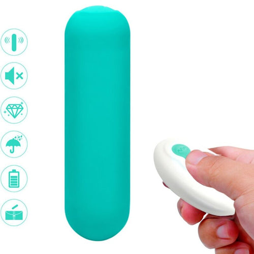 Armony - Splash Joie Vibrator Bullet Silikon Fernbedienung 10 Vibrationen 75 X 19 Cm Grãœn