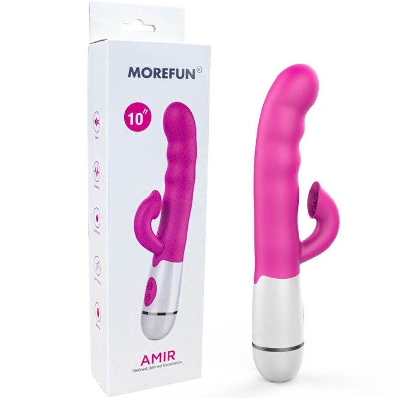 Armony - Amir Multifunktionsvibrator Mit Stimulierender Zunge 16 Geschwindigkeiten Rosa
