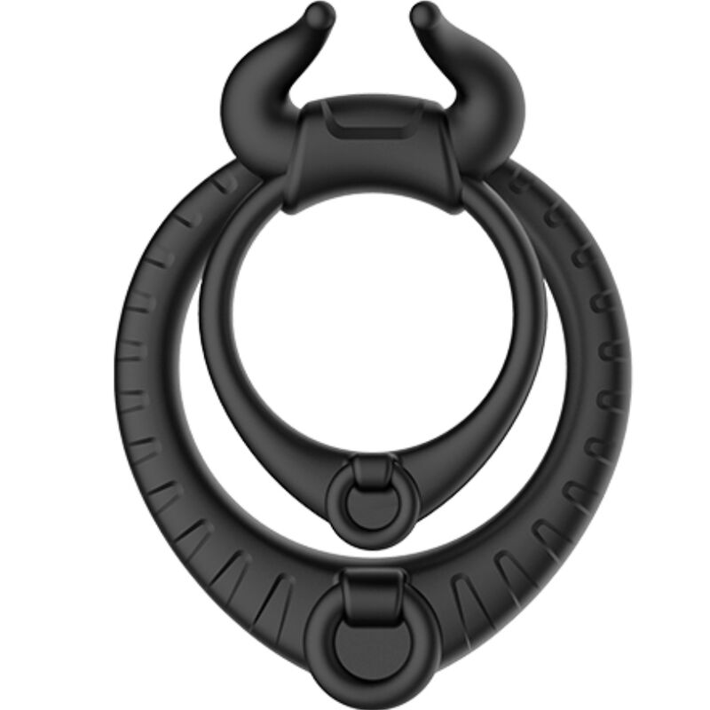 Armony - Bull's Passion Ring Black