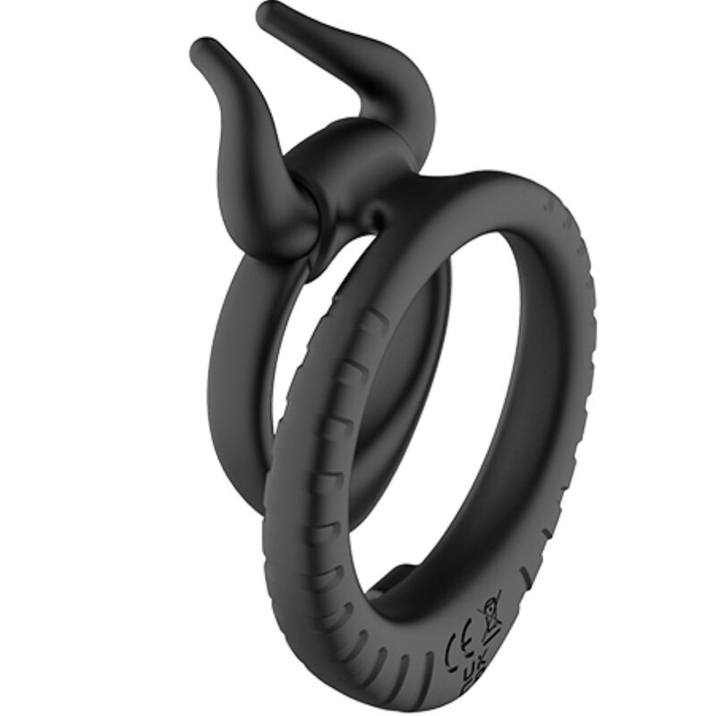 Armony - Bull's Passion Ring Black