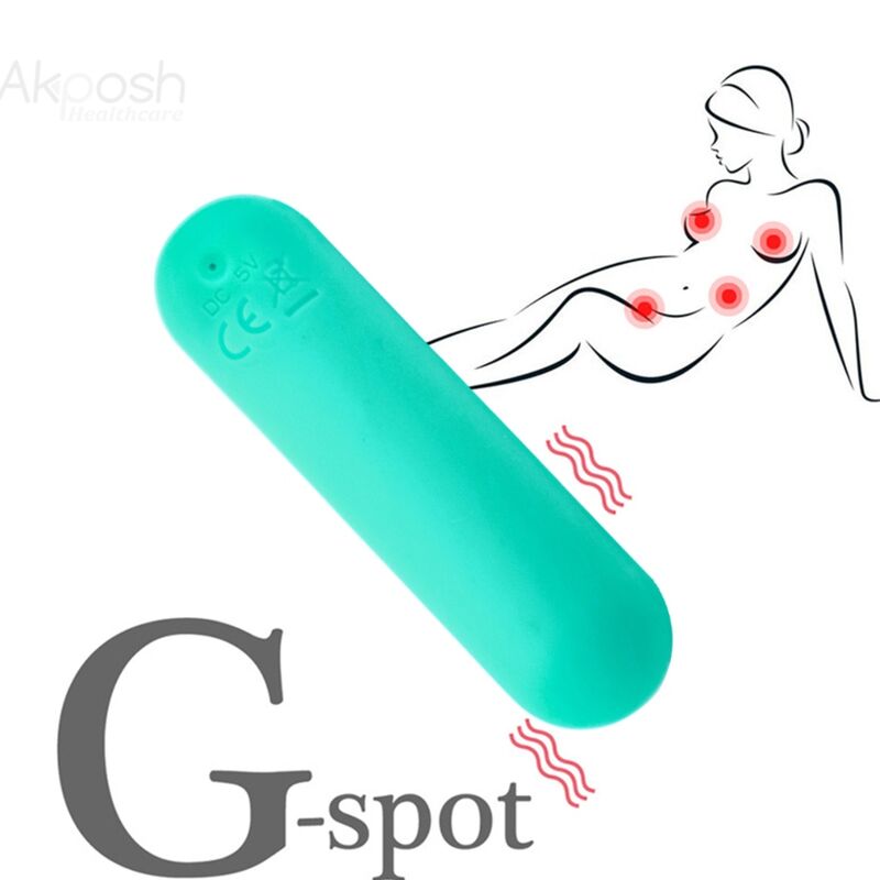 Armony - Splash Joie Vibrator Bullet Silikon Fernbedienung 10 Vibrationen 75 X 19 Cm Grãœn