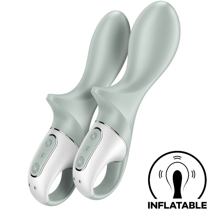 Satisfyer - Air Pump Booty 3 Aufblasbarer Analvibrator Graugrãœn