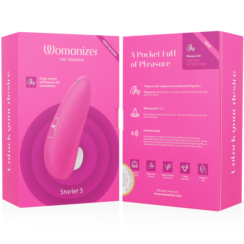Womanizer - Starlet 3 Klitoralstimulator Rosa