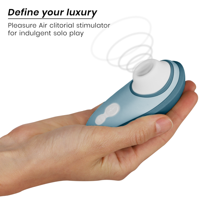 WOMANIZER - LIBERTY 2 KLITORISSTIMULATOR & SAUGROHR BLAU