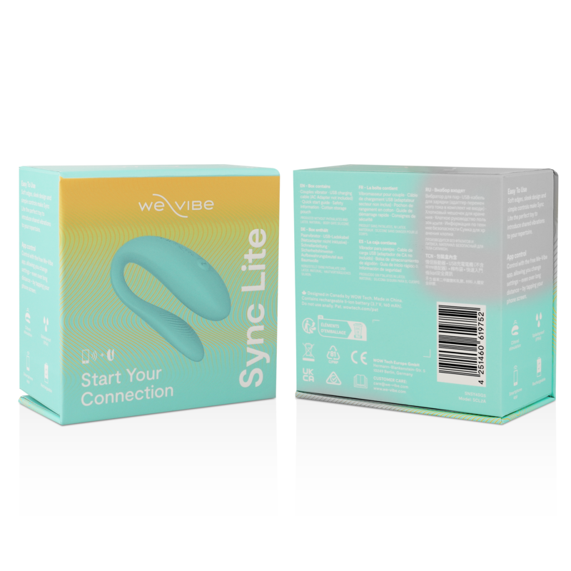 We-Vibe - Sync Lite Clitoral Vibrator Turquoise