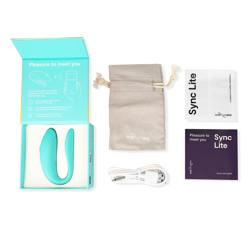 We-Vibe - Sync Lite Clitoral Vibrator Turquoise