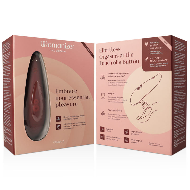 Womanizer - Classic 2 Klitoralstimulator Bordeaux