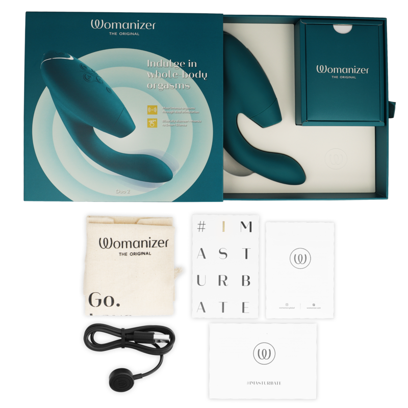 Womanizer - Duo 2 Stimulator Petrol Blue