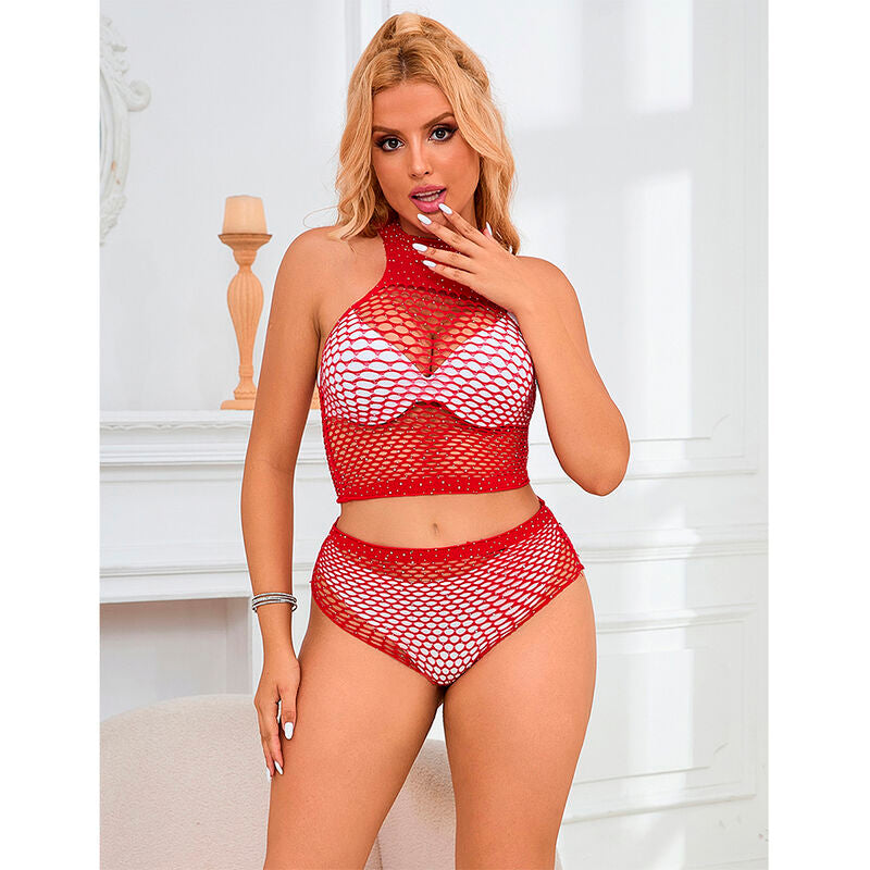 Subblime - 952402 Netzset Mit Rosa Diamanten Eine Grã–Sse