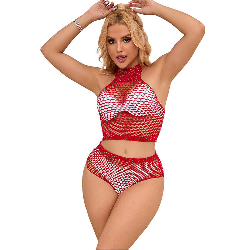 Subblime - 952402 Netzset Mit Rosa Diamanten Eine Grã–Sse