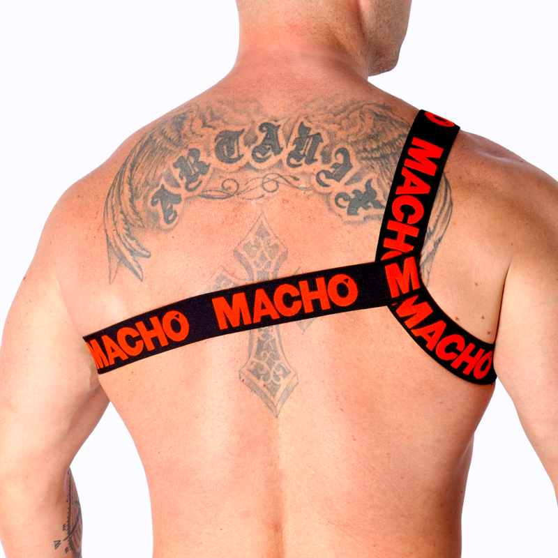 Macho - Rã–Misches Geschirr Rot L/Xl