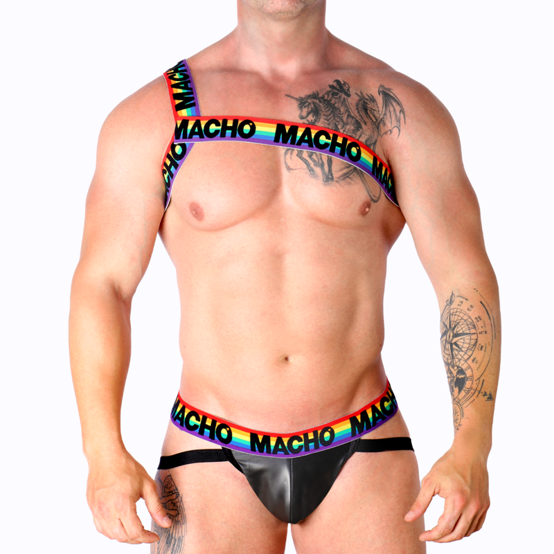 Macho - Rã–Misches Geschirr Pride S/M