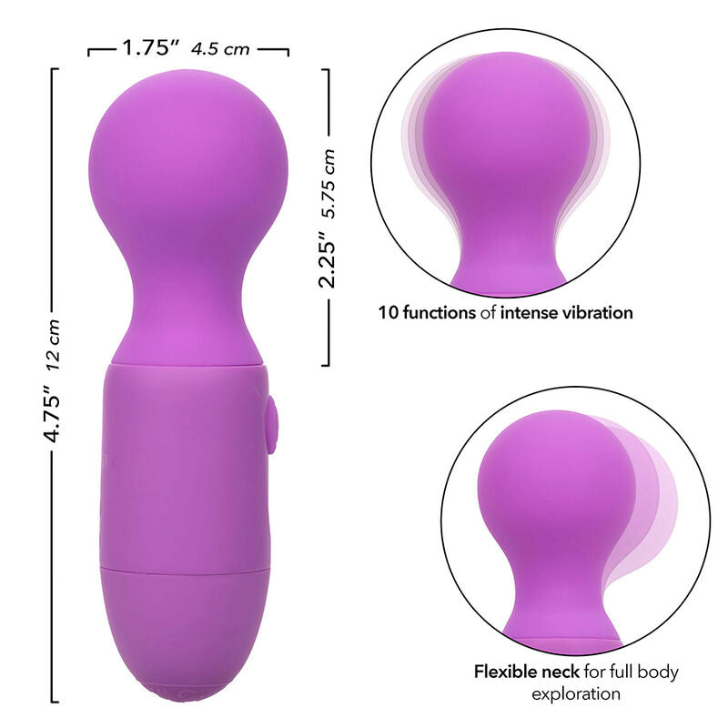 Calexotics -  First Time Wiederaufladbares Massagerã„T 10 Vibrationen Lila