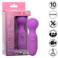 Calexotics -  First Time Wiederaufladbares Massagerã„T 10 Vibrationen Lila