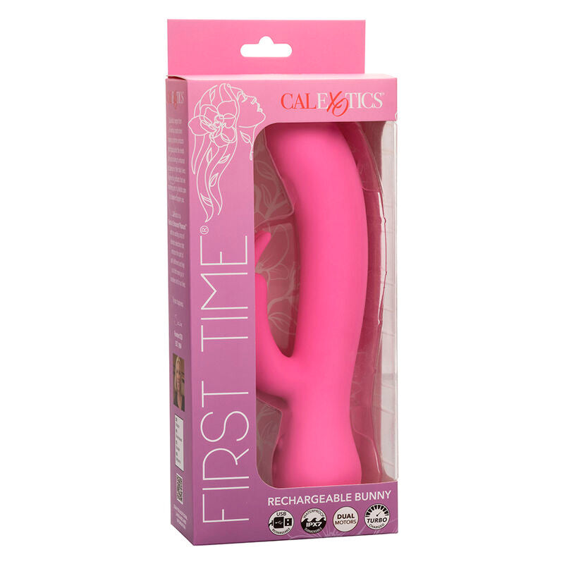 Calexotics - First Time Vibrator Rabbit Wiederaufladbar Rosa